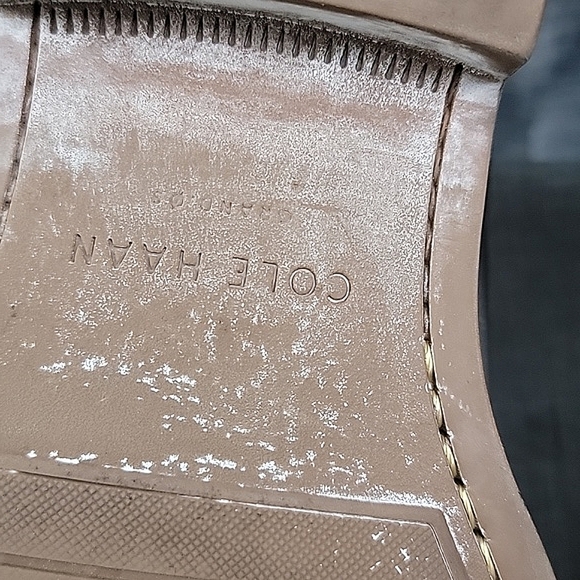 Cole Haan X Todd Snyder gray leather wingtip Oxford dress shoe C25251 men's 8m - Picture 11 of 12